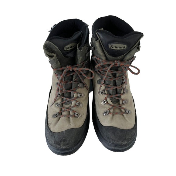 SIMMS G3 Mens GUIDE Boots Wading Fly Fishing Lace Up Felt Sole Sz 11 - Picture 3 of 11